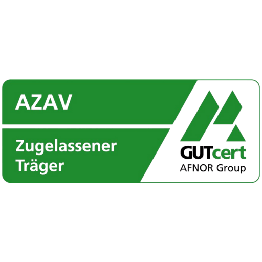 Azav trager logo